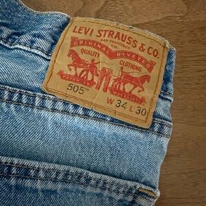 Vintage Levi’s 505 Jeans 1996 34 x 30